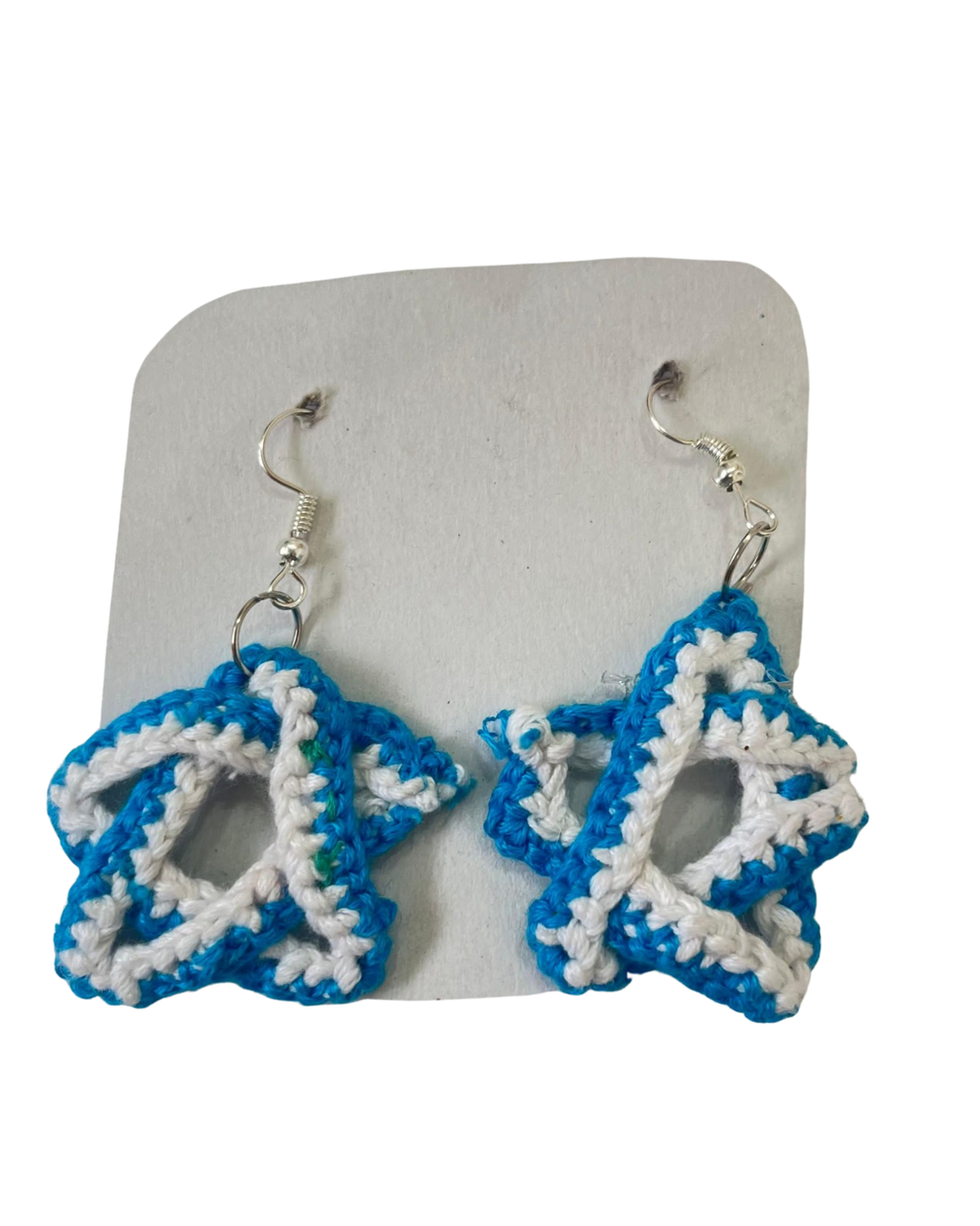 Star Handmade Crochet Earrings