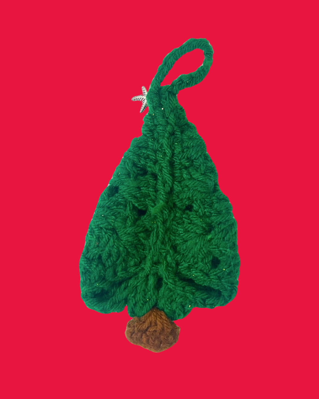 Christmas Tree Handmade Crochet Ornament
