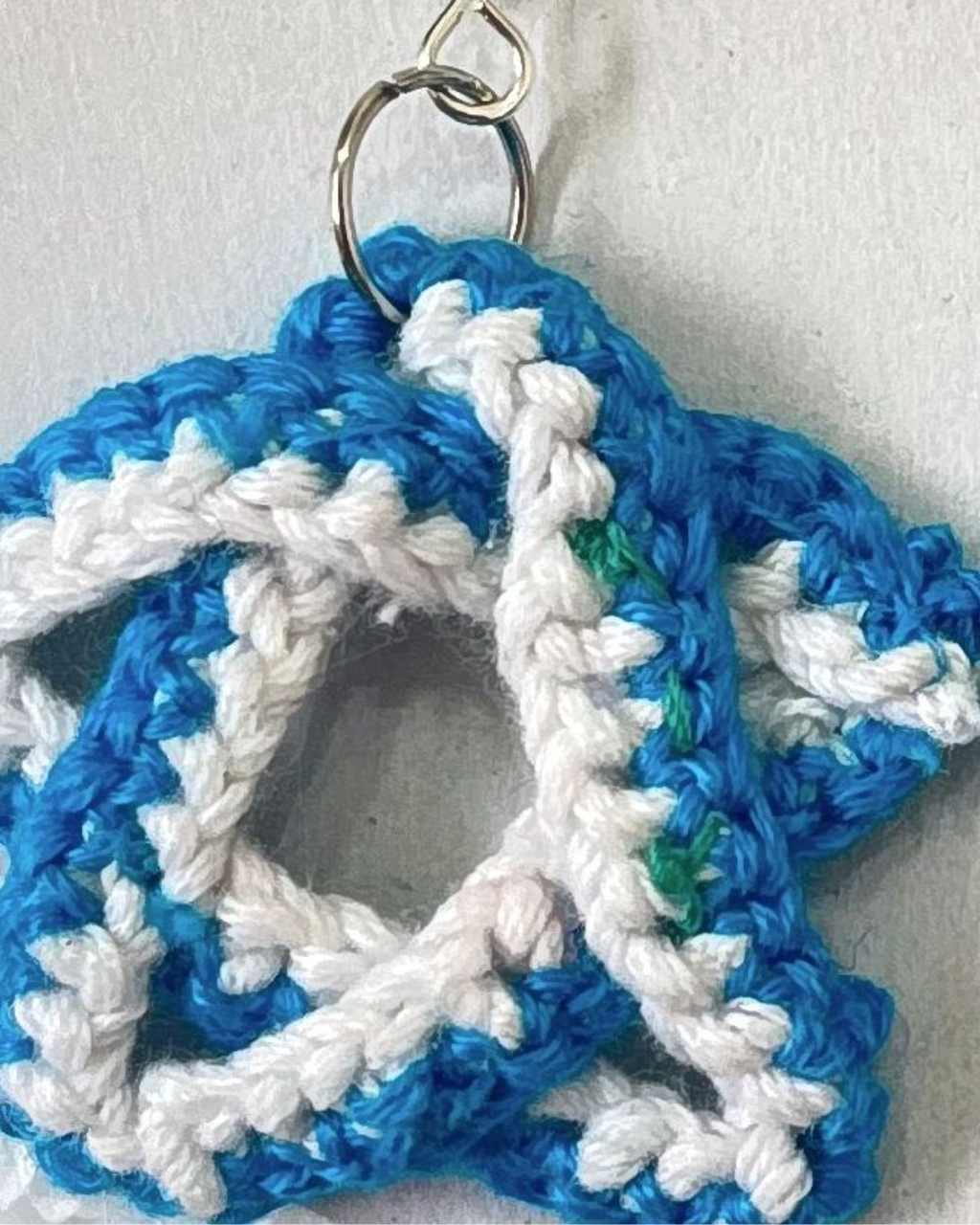 Star Handmade Crochet Earrings