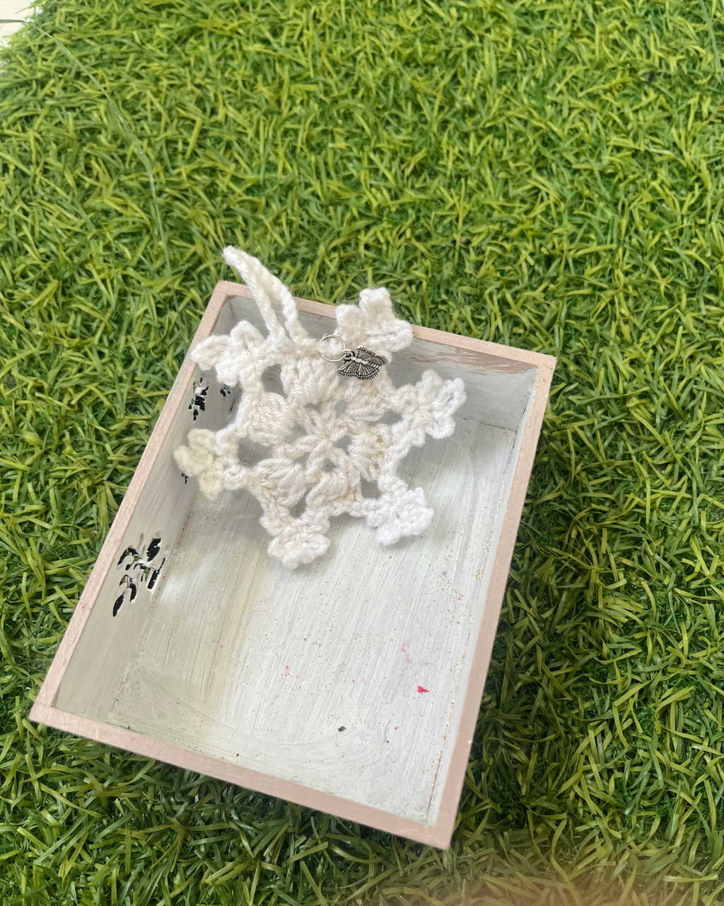 Snowflake Handmade Crochet Ornament