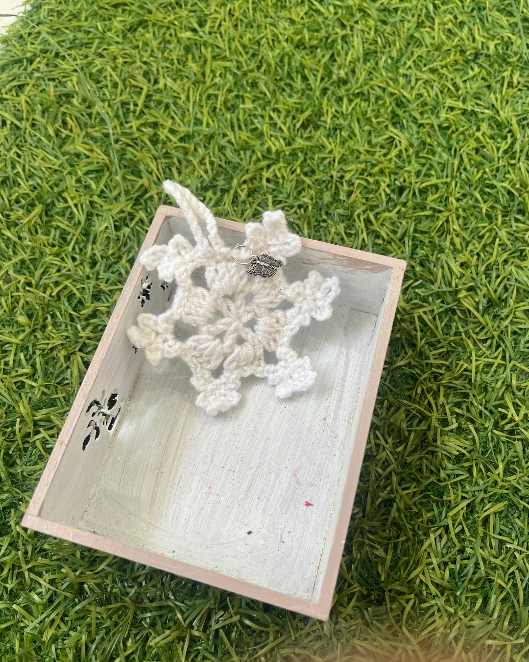 Snowflake Handmade Crochet Ornament