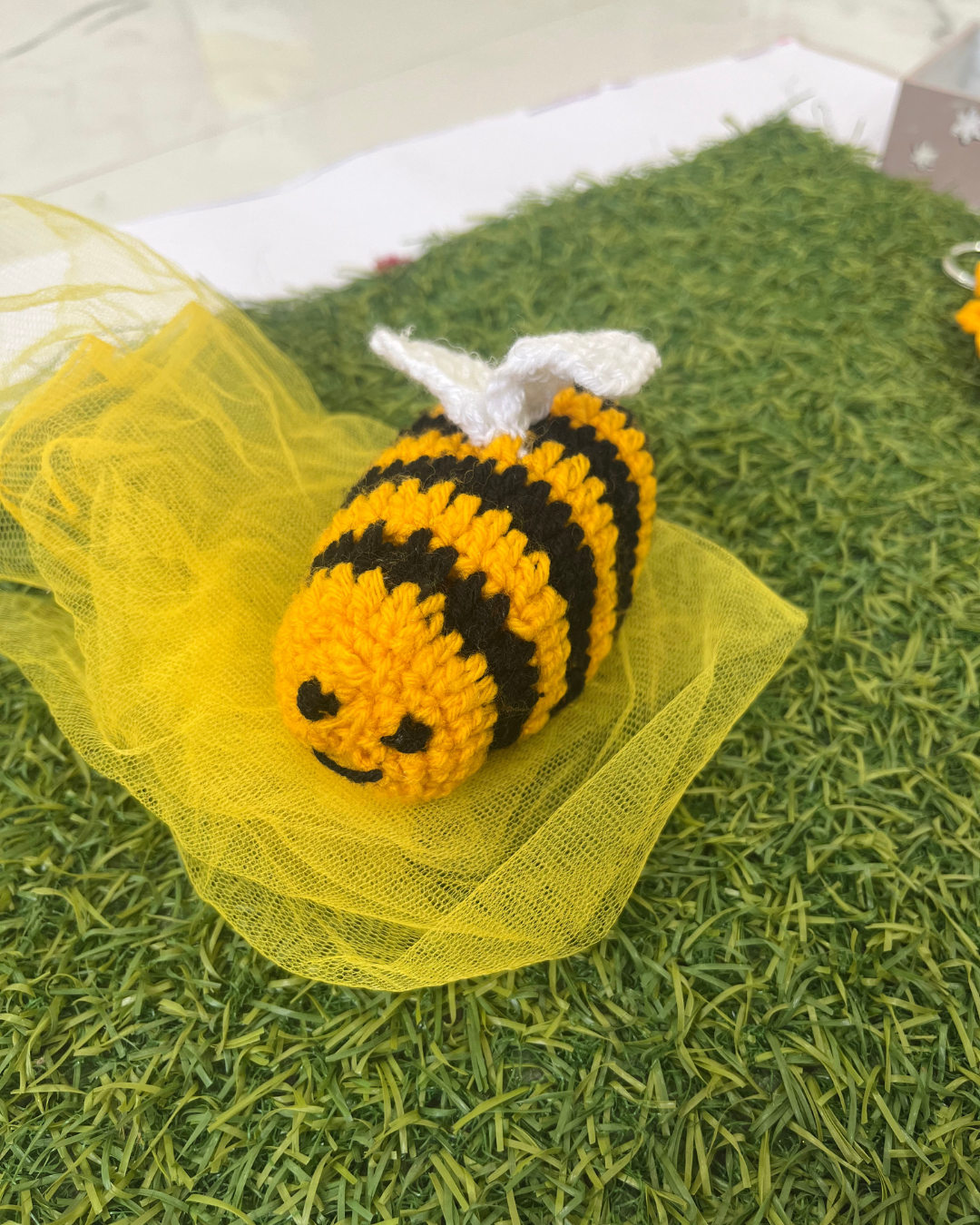 Honey Bee Handmade Soft Crochet Toy