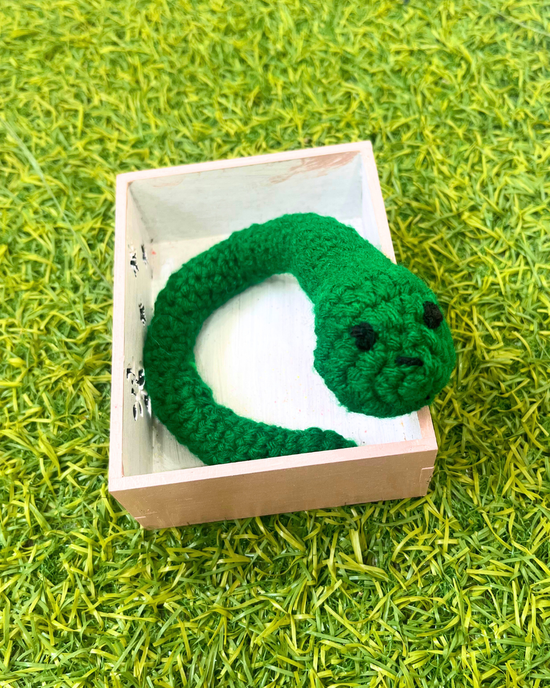 Snake Handmade Soft Crochet Toy