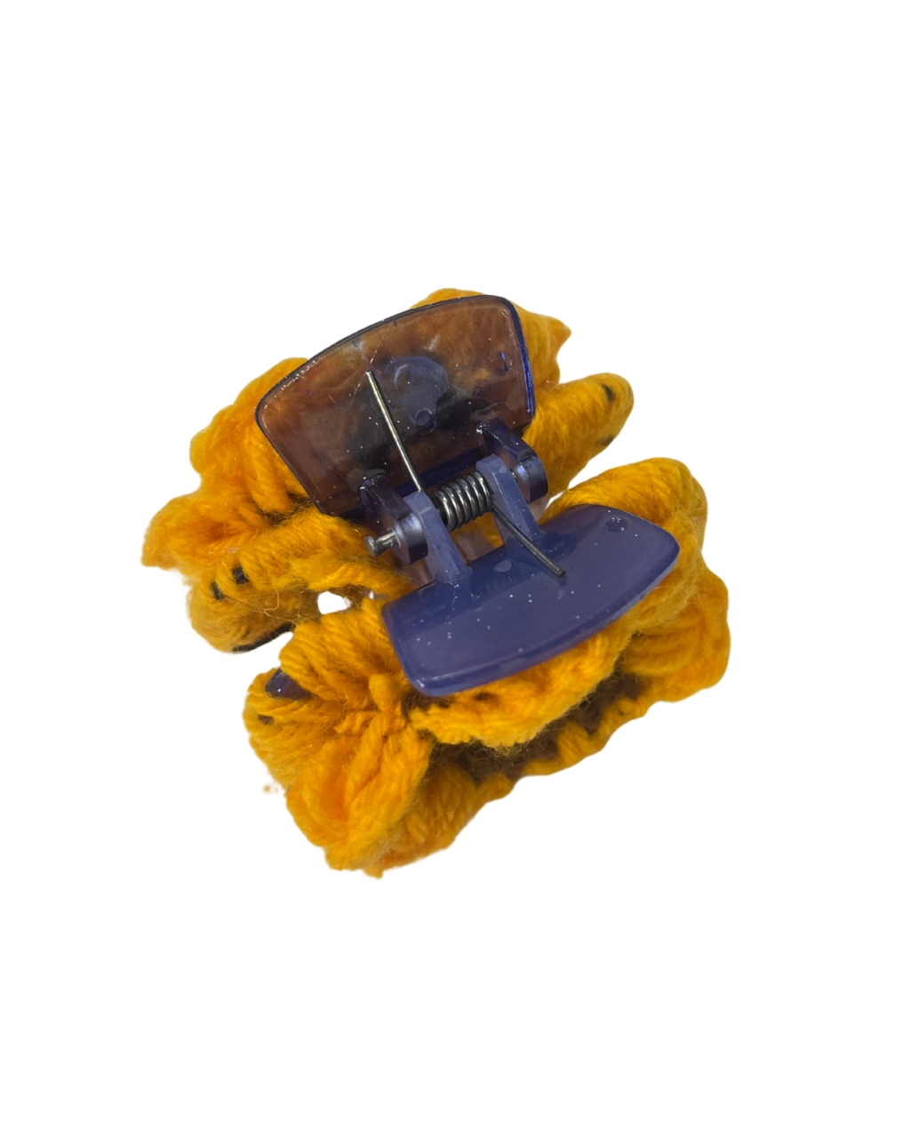 Sunflower Handmade Crochet Hair Clutch